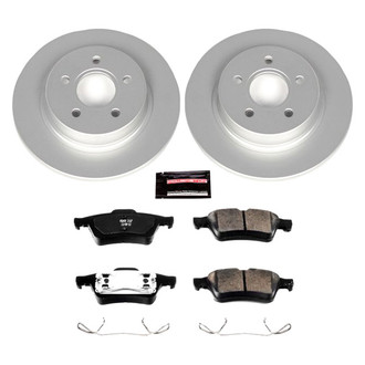 PowerStop® - Z17 Evolution Geomet® Plain Rear Brake Kit