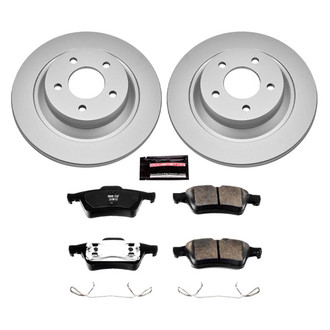 PowerStop® - Z17 Evolution Geomet® Plain Rear Brake Kit