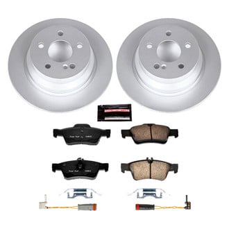 PowerStop® - Z17 Evolution Geomet® Plain Rear Brake Kit