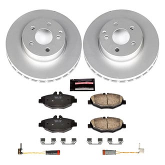 PowerStop® - Z17 Evolution Geomet® Plain Front Brake Kit