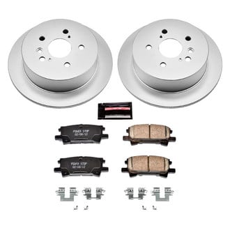 PowerStop® - Z17 Evolution Geomet® Plain Rear Brake Kit