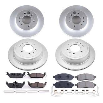 PowerStop® - Z17 Evolution Geomet® Plain Front and Rear Brake Kit