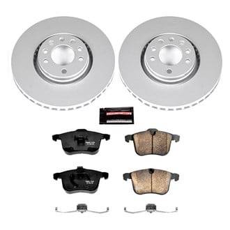 PowerStop® - Z17 Evolution Geomet® Plain Front Brake Kit