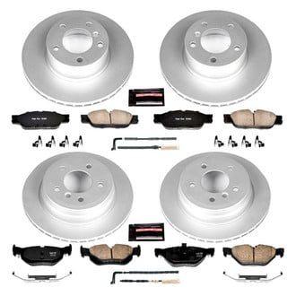 PowerStop® - Z17 Evolution Geomet® Plain Front and Rear Brake Kit