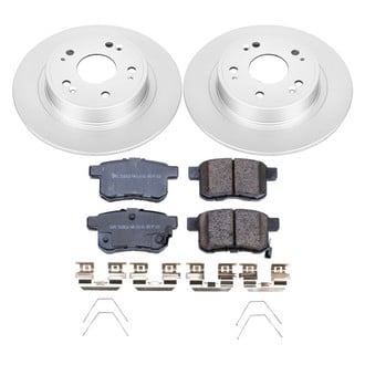 PowerStop® - Z17 Evolution Geomet® Plain Rear Brake Kit