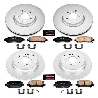 PowerStop® - Z17 Evolution Geomet® Plain Brake Kit