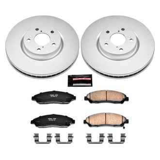 PowerStop® - Z17 Evolution Geomet® Plain Front Brake Kit