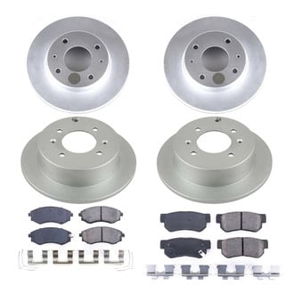 PowerStop® - Z17 Evolution Geomet® Plain Brake Kit
