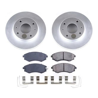 PowerStop® - Z17 Evolution Geomet® Plain Front Brake Kit
