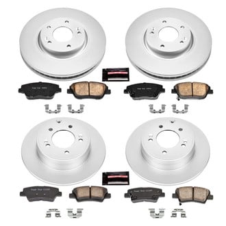 PowerStop® - Z17 Evolution Geomet® Plain Brake Kit