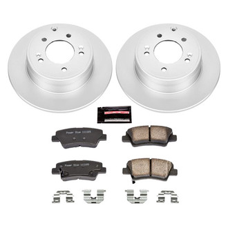PowerStop® - Z17 Evolution Geomet® Plain Rear Brake Kit