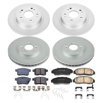 PowerStop® - Evolution Geomet® Z17 Plain Brake Kit