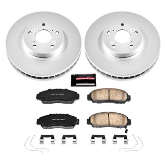 PowerStop® - Z17 Evolution Geomet® Plain Front Brake Kit