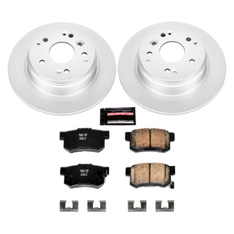 PowerStop® CRK5399 - Z17 Evolution Geomet® Plain Rear Brake Kit