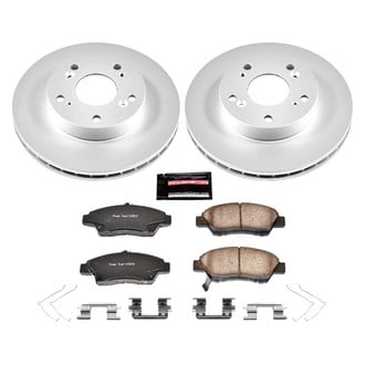 PowerStop® - Z17 Evolution Geomet® Plain Front Brake Kit