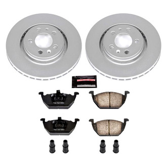 PowerStop® - Z17 Evolution Geomet® Plain Front Brake Kit