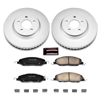 PowerStop® - Z17 Evolution Geomet® Plain Front Brake Kit