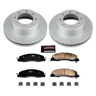 PowerStop® CRK5411 - Z17 Evolution Geomet® Plain Front Brake Kit