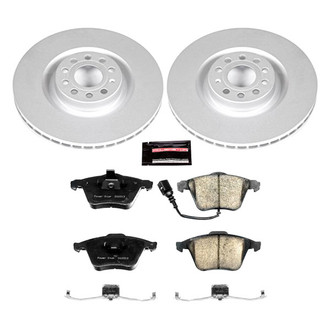 PowerStop® - Z17 Evolution Geomet® Plain Front Brake Kit