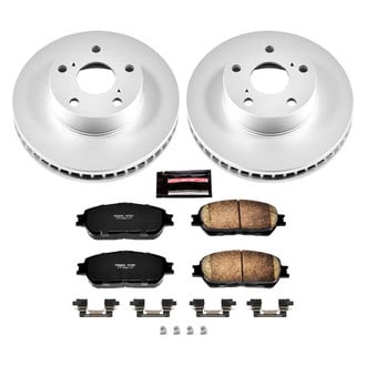 PowerStop® - Z17 Evolution Geomet® Plain Front Brake Kit