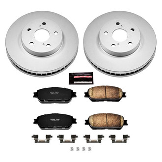 PowerStop® - Z17 Evolution Geomet® Plain Front Brake Kit