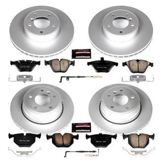 PowerStop® - Z17 Evolution Geomet® Plain Front and Rear Brake Kit