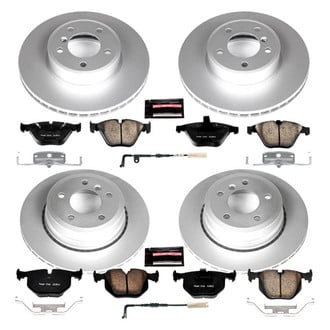 PowerStop® - Z17 Evolution Geomet® Plain Front and Rear Brake Kit