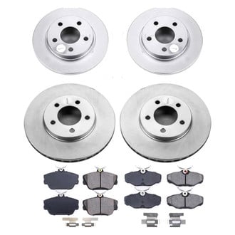 PowerStop® - Z17 Evolution Geomet® Plain Front and Rear Brake Kit