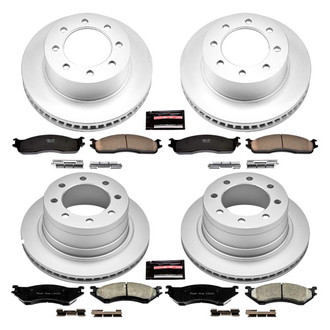 PowerStop® - Z17 Evolution Geomet® Plain Front and Rear Brake Kit