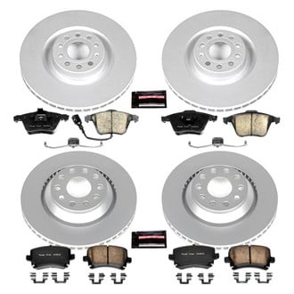 PowerStop® - Z17 Evolution Geomet® Plain Brake Kit
