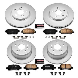PowerStop® - Evolution Geomet® Z17 Plain Brake Kit