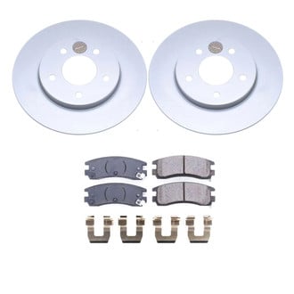 PowerStop® - Z17 Evolution Geomet® Plain Rear Brake Kit