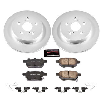 PowerStop® - Z17 Evolution Geomet® Plain Rear Brake Kit