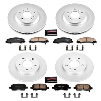 PowerStop® - Z17 Evolution Geomet® Plain Brake Kit