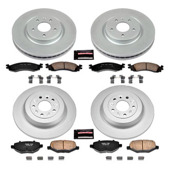 PowerStop® - Z17 Evolution Geomet® Plain Brake Kit