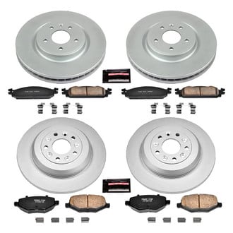 PowerStop® - Z17 Evolution Geomet® Plain Brake Kit