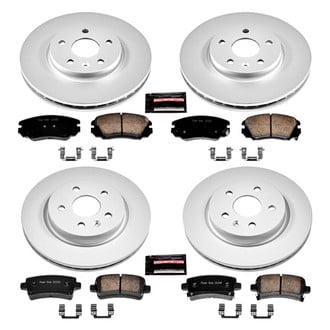 PowerStop® - Evolution Geomet® Z17 Plain Brake Kit
