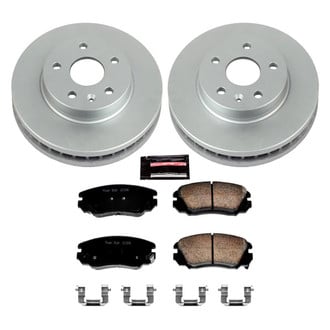 PowerStop® - Z17 Evolution Geomet® Plain Front Brake Kit