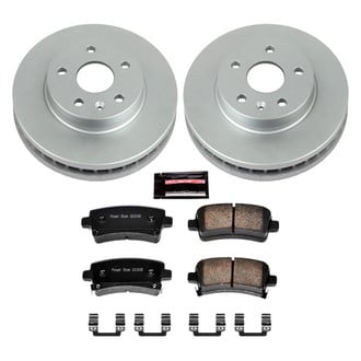 PowerStop® - Z17 Evolution Geomet® Plain Rear Brake Kit