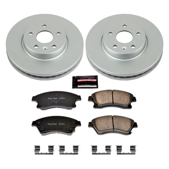 PowerStop® - Z17 Evolution Geomet® Plain Front Brake Kit