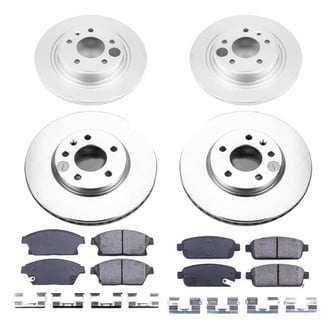 PowerStop® - Evolution Geomet® Z17 Plain Brake Kit