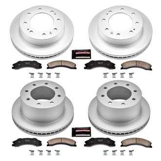 PowerStop® - Z17 Evolution Geomet® Plain Front and Rear Brake Kit