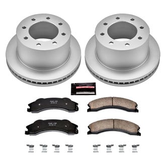 PowerStop® - Z17 Evolution Geomet® Plain Rear Brake Kit