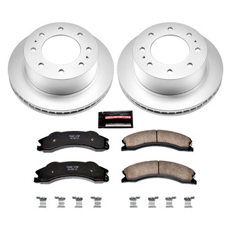 PowerStop® - Z17 Evolution Geomet® Plain Rear Brake Kit