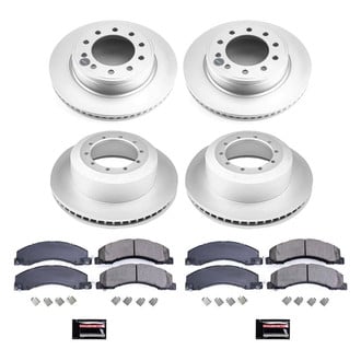 PowerStop® - Z17 Evolution Geomet® Plain Front and Rear Brake Kit