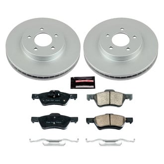 PowerStop® - Z17 Evolution Geomet® Plain Front Brake Kit