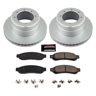 PowerStop® - Z17 Evolution Geomet® Plain Rear Brake Kit