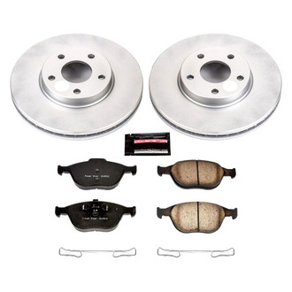 PowerStop® - Z17 Evolution Geomet® Plain Front Brake Kit