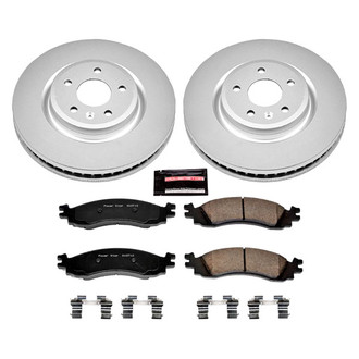 PowerStop® - Z17 Evolution Geomet® Plain Front Brake Kit