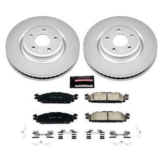 PowerStop® CRK5583 - Z17 Evolution Geomet® Plain Front Brake Kit